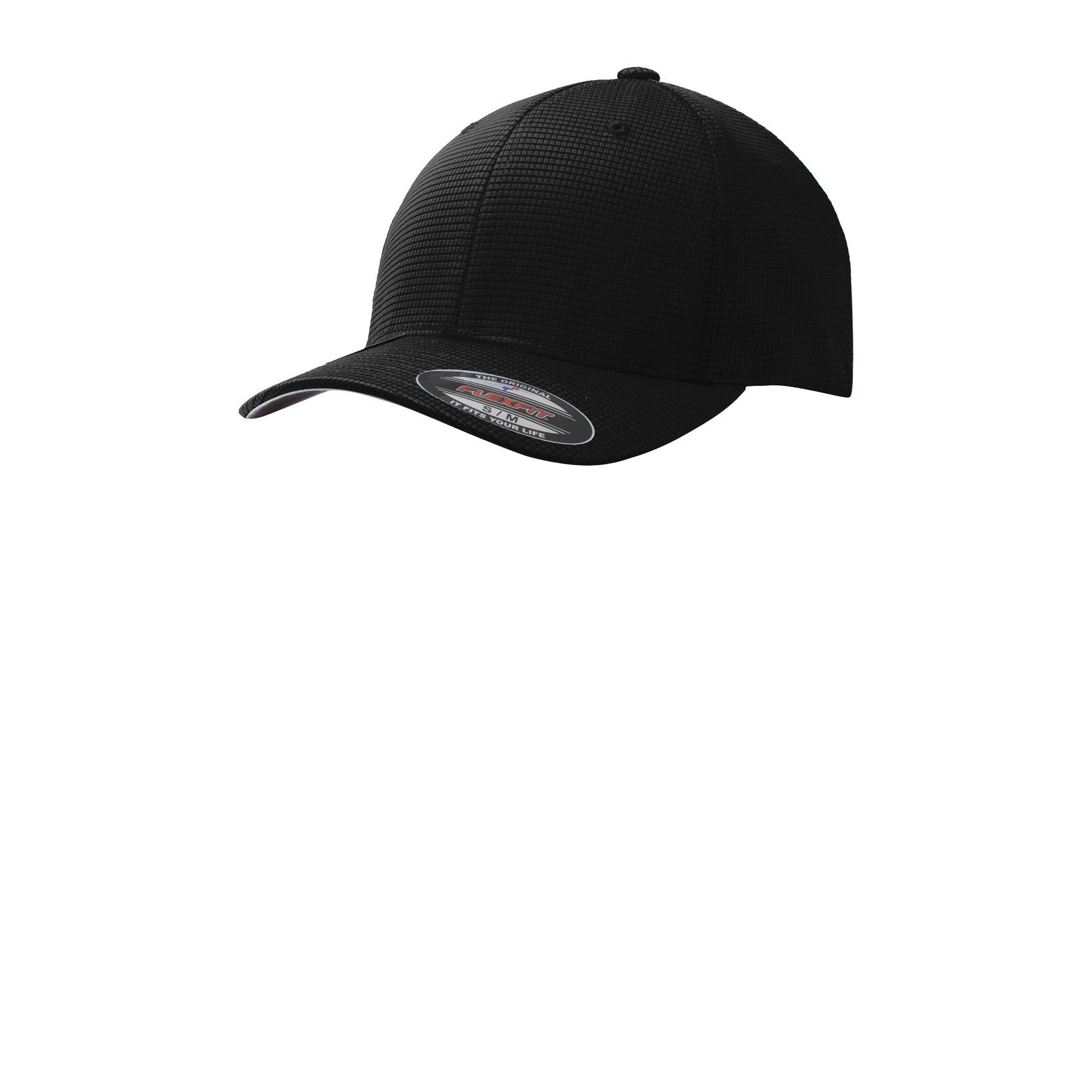 Sport-Tek-Sport-Tek® Flexfit® Grid Texture Cap. STC33-MedTech-1